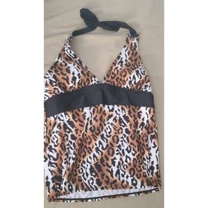 Leopard Print Tankini